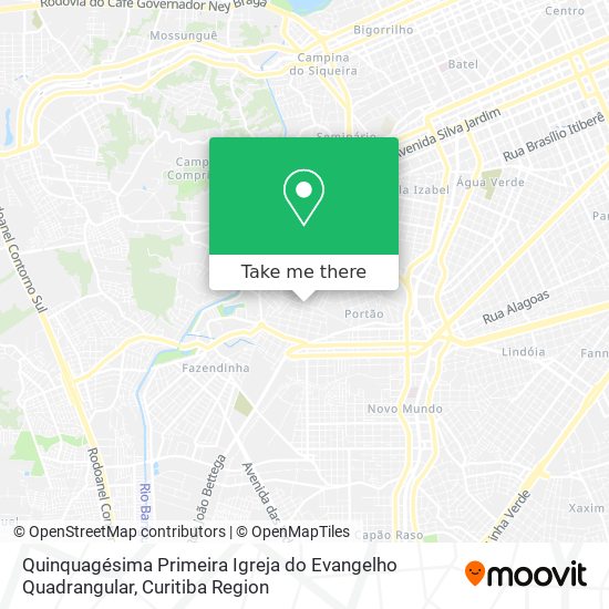 Quinquagésima Primeira Igreja do Evangelho Quadrangular map