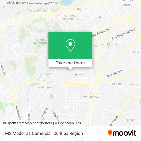 MS Madeiras Comercial map