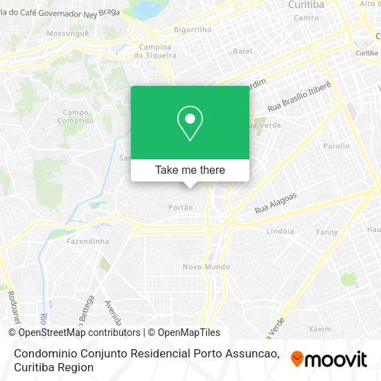 Condominio Conjunto Residencial Porto Assuncao map