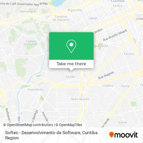 Softec - Desenvolvimento de Software map