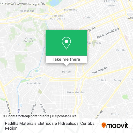 Padilha Materiais Eletricos e Hidraulicos map