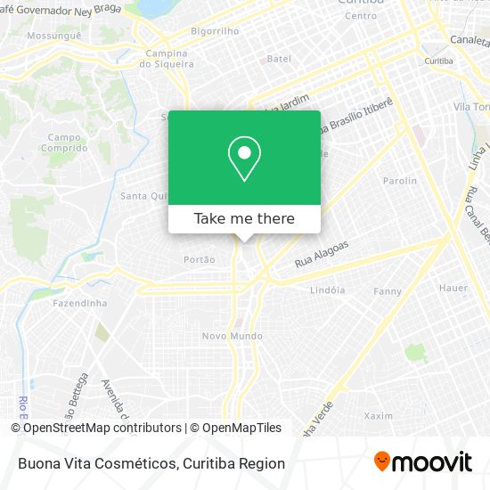 Buona Vita Cosméticos map