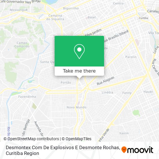 Desmontex Com De Explosivos E Desmonte Rochas map