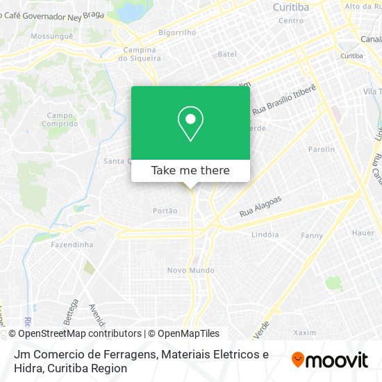 Jm Comercio de Ferragens, Materiais Eletricos e Hidra map