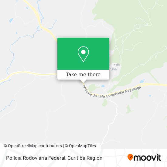 Polícia Rodoviária Federal map