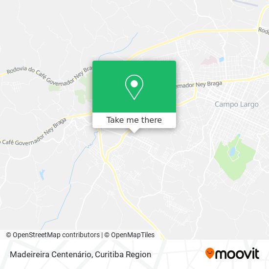 Madeireira Centenário map