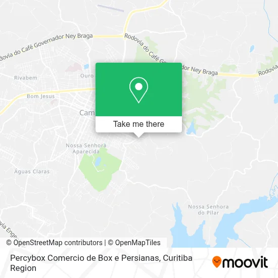 Percybox Comercio de Box e Persianas map