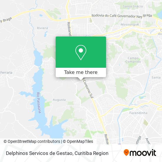 Delphinos Servicos de Gestao map