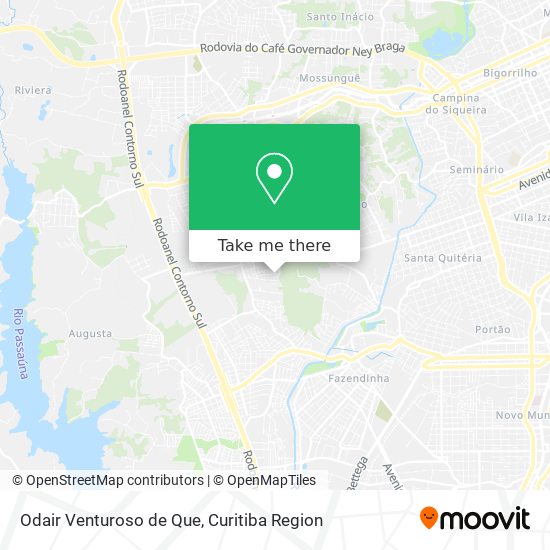 Odair Venturoso de Que map