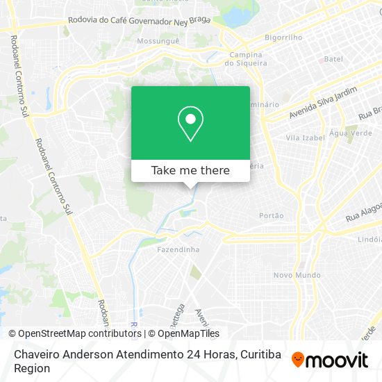 Chaveiro Anderson Atendimento 24 Horas map