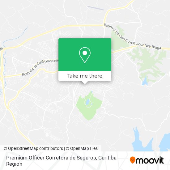 Mapa Premium Officer Corretora de Seguros