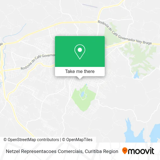 Netzel Representacoes Comerciais map