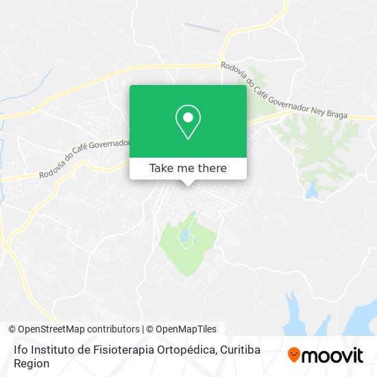 Ifo Instituto de Fisioterapia Ortopédica map