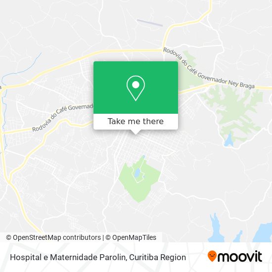 Hospital e Maternidade Parolin map