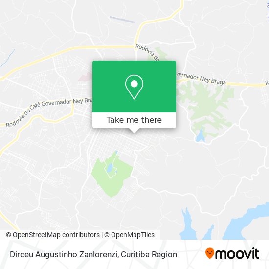 Dirceu Augustinho Zanlorenzi map