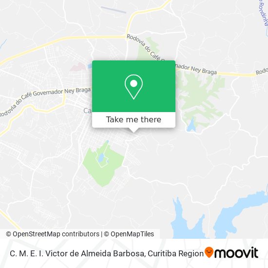 C. M. E. I. Victor de Almeida Barbosa map