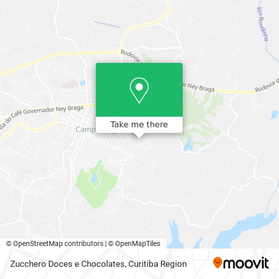 Zucchero Doces e Chocolates map