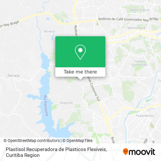 Plastisol Recuperadora de Plasticos Flexiveis map