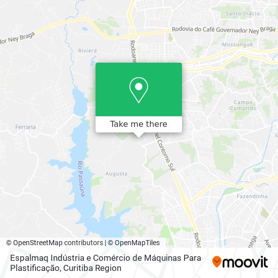 Espalmaq Indústria e Comércio de Máquinas Para Plastificação map