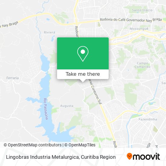 Lingobras Industria Metalurgica map