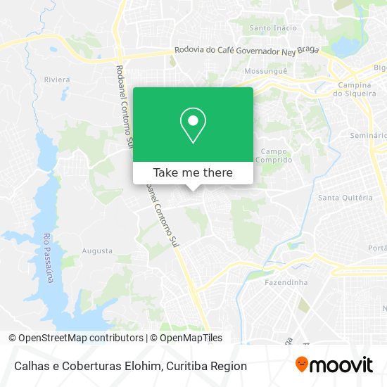 Calhas e Coberturas Elohim map