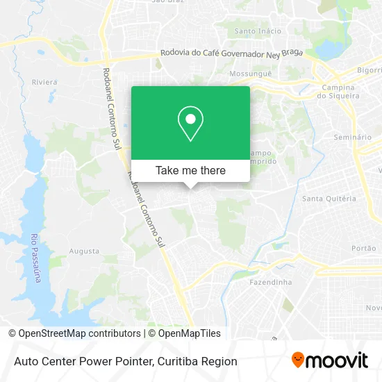 Auto Center Power Pointer map