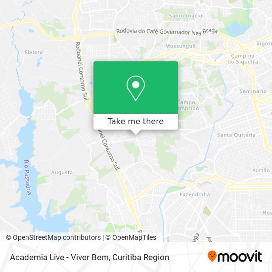 Academia Live - Viver Bem map