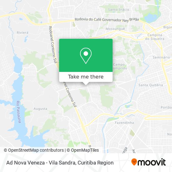 Ad Nova Veneza - Vila Sandra map