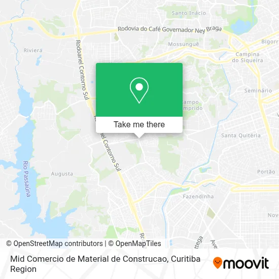 Mid Comercio de Material de Construcao map
