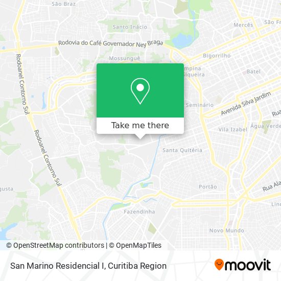 San Marino Residencial I map