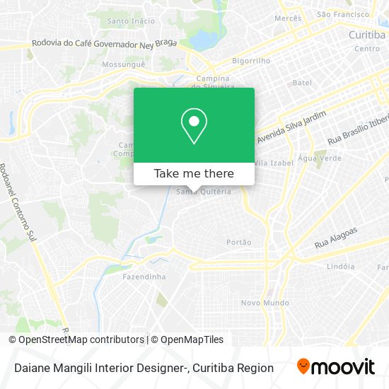 Daiane Mangili Interior Designer- map