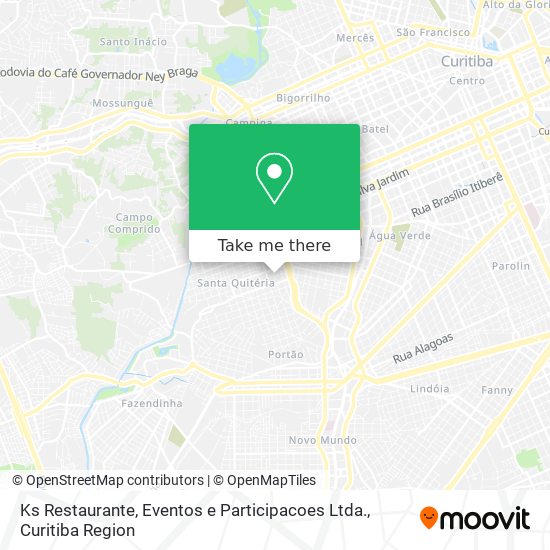 Mapa Ks Restaurante, Eventos e Participacoes Ltda.