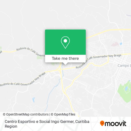 Centro Esportivo e Social Ingo Germer map