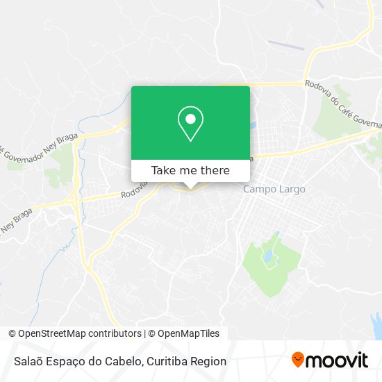 Salaõ Espaço do Cabelo map