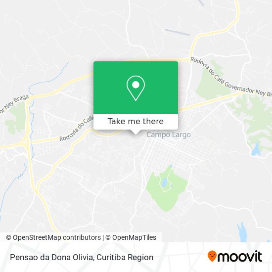 Pensao da Dona Olivia map