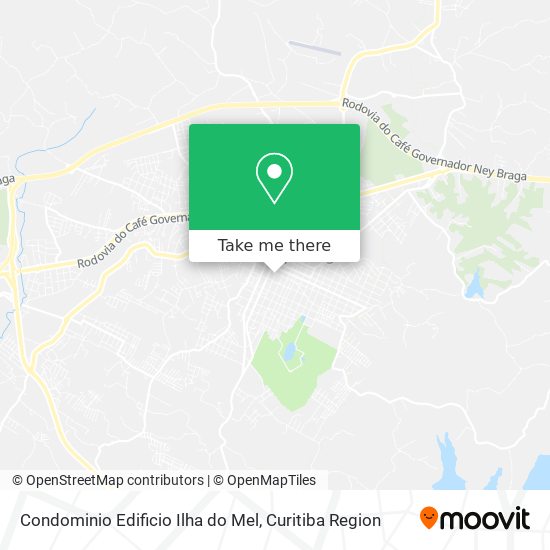 Condominio Edificio Ilha do Mel map