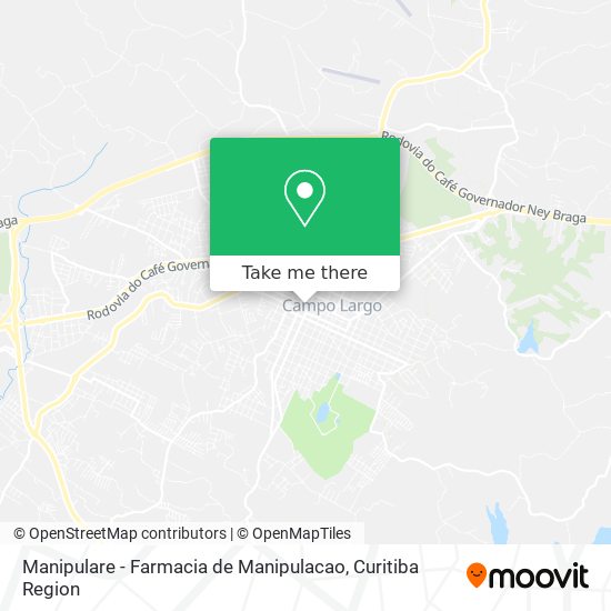 Manipulare - Farmacia de Manipulacao map