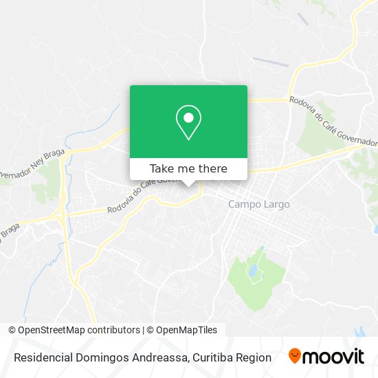 Residencial Domingos Andreassa map