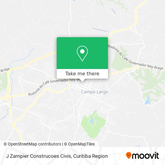 J Zampier Construcoes Civis map