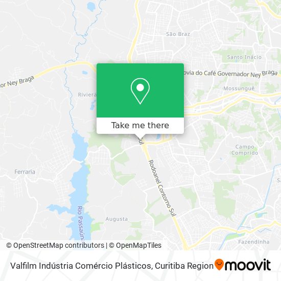 Valfilm Indústria Comércio Plásticos map