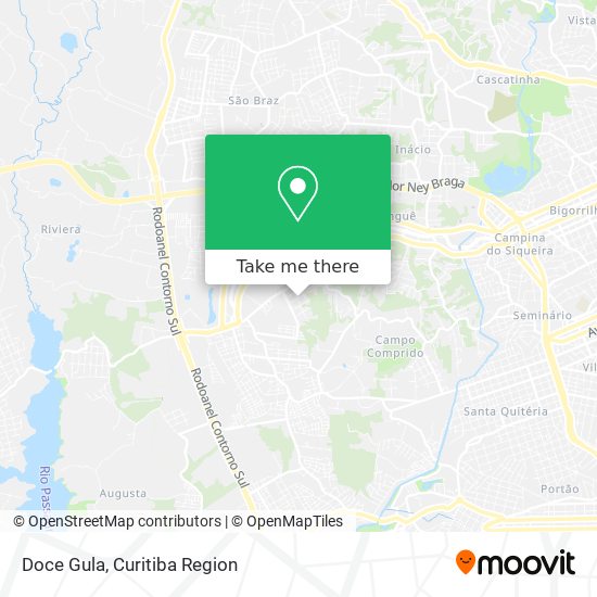 Doce Gula map