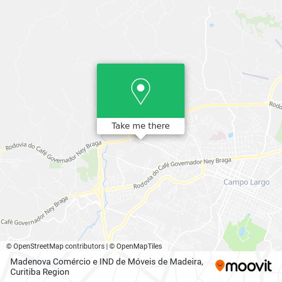 Madenova Comércio e IND de Móveis de Madeira map