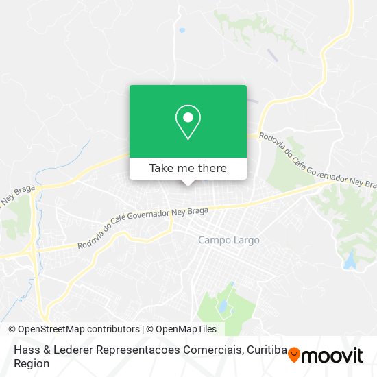 Hass & Lederer Representacoes Comerciais map