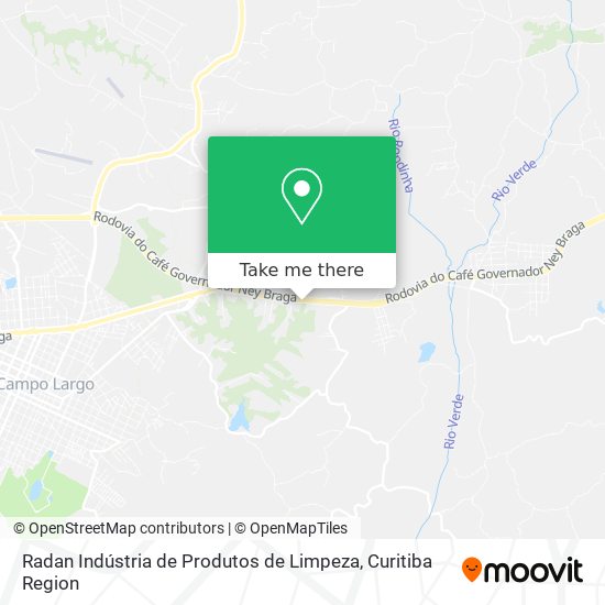Radan Indústria de Produtos de Limpeza map