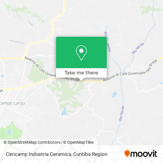 Cericamp Industria Ceramica map