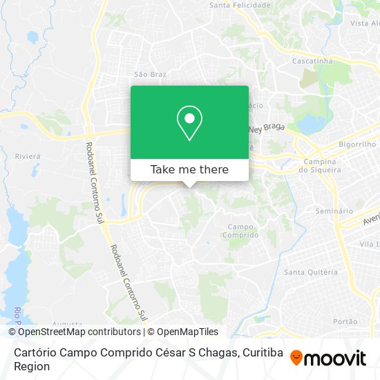 Cartório Campo Comprido César S Chagas map