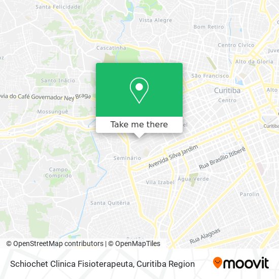 Schiochet Clinica Fisioterapeuta map