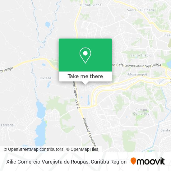 Xilic Comercio Varejista de Roupas map