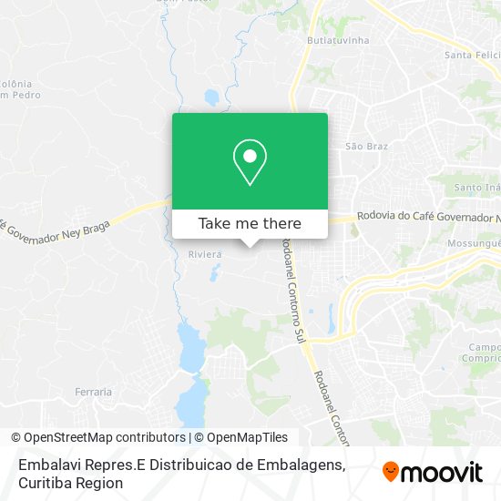 Embalavi Repres.E Distribuicao de Embalagens map