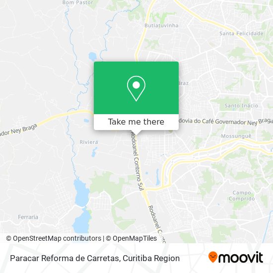 Paracar Reforma de Carretas map